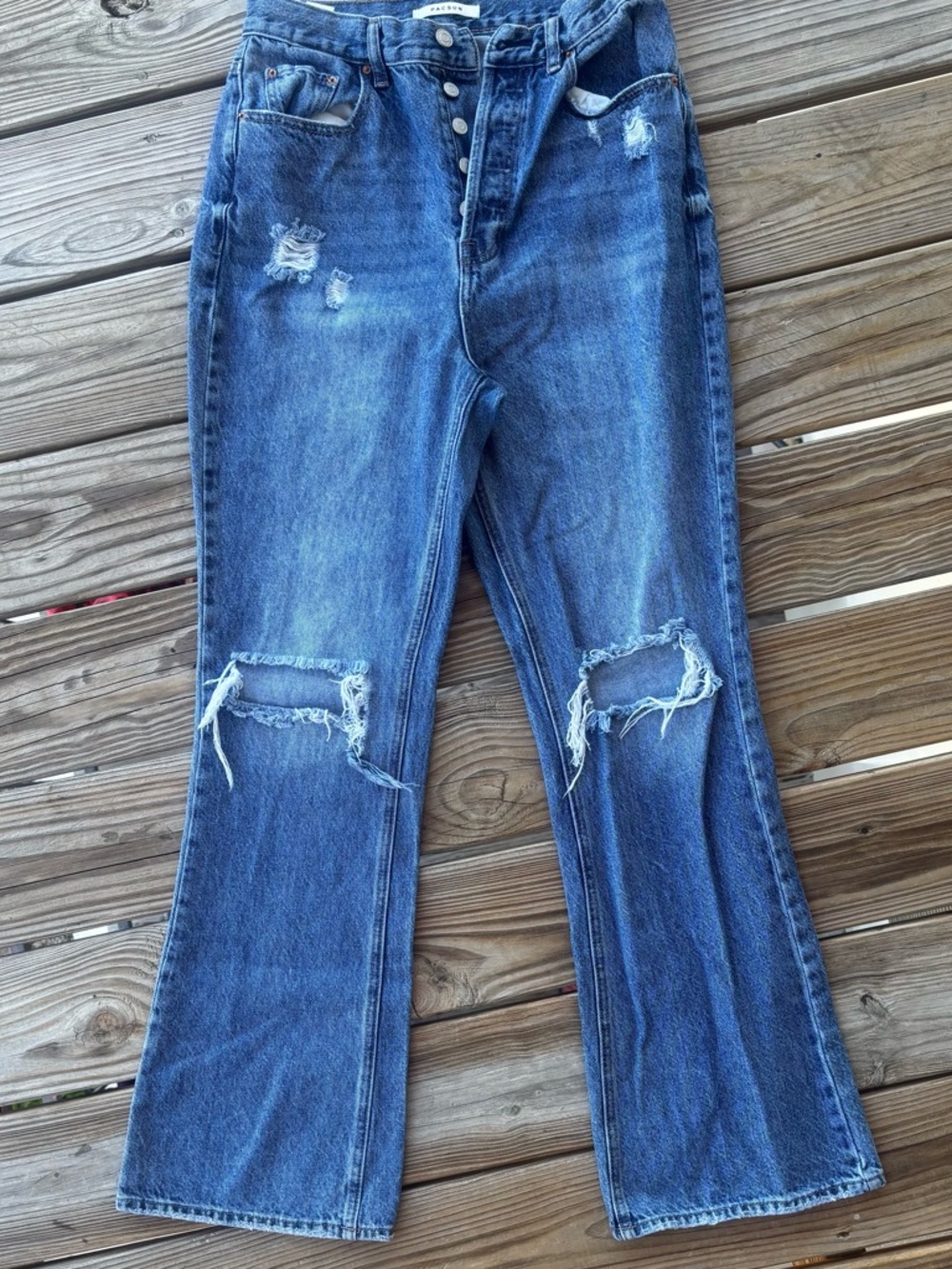 PacSun High Rise Bootcut Jeans Size 29 - Picture 2 of 8